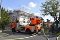 Dachstuhlbrand Koeln Poll Geislarerstr P595